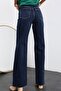 All Star Ikon Gold Loose Jeans Dark Blue Snow Lycra Jean Palazzo Wide Leg - 3