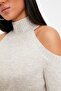 Taş Simli Pencere/Cut Out Detaylı Triko Kazak TWOAW20XS0006 - 3
