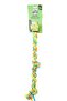 Colorful Traction Rope Cotton Dog Toy - Biting Napping Tooth Rope - 3