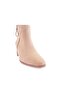 Pm221-k1039 Round Toe Thick Heeled Metal Zipper Detailed Women's Ankle Boots - 2