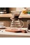 إبريق قهوة V60 سعة 600 مل، تصميم أبيض أنيق وعملي - 2