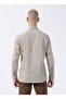 Button Collar Gray Men's Shirt Ismo - 4