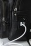 Unisex Washing Leather Usb Headphone Output Cross Strap Waist Shoulder Chest Daily Bag - 8