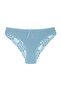Blue Cotton Lace Back Women's Panties