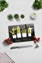 Perfect Match Black Background Glass Cutting Board - 20cm X 30cm