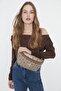 Gold Women's Waist Bag 05FS22K400