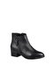 87503 Genuine Leather Black Women's Boots - 2