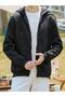 Zippered Hooded Oversize Sweatshirt - 3