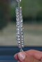 Silver Star & Fuchsia Feather Swinging for Silver Dream Catcher - 4