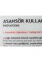 Braille Baskılı Asansör Kullanım Talimatı - 7