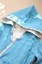 Organic Special Woven 4 Layer Muslin Bathrobe - 5