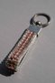 Rose Gold Baguette Stone Keychain