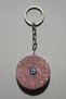 Pink Evil Eye Keychain