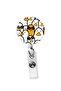Seagull Set of 4 Neck String Keychain Yoyo Collar Card Holder - 4