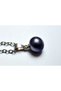 Stone Mabeti Black Pearl Necklace Natural Stone