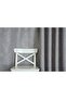 Background Curtain Prism Pattern Light Gray Without Pleats - 3