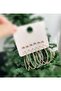 6 Pieces Steel Plated Silver Spiked Ball Pearl Hoop Earrings Set Gold Silver Rose Imported from Germany - 2
