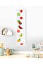 Fruits Height Meter Children's Room Wall Sticker Wall Decoration Pineapple Watermelon Strawberry Cherry Pear Apple Kiwi