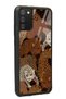 Samsung A-02S Glossy Phone Case with Leopards Design - 2