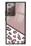 Samsung Note 20 Ultra Brown Leopard Design Glossy Phone Case