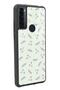 Tcl 20 Se Glossy Phone Case with Green Leaf Design - 2