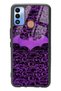غلاف هاتف لامع بتصميم باتمان من Tecno Spark 7t Lilac
