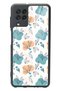 Samsung A-22 Glossy Phone Case with Tiny Leaves Design