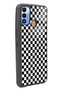 Tecno Spark 7t Glossy Phone Case with Checkered Design - 2