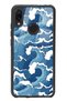 Xiaomi Redmi Note 7 Blue Wave Design Glossy Phone Case