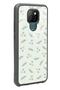 General Mobile Gm 20 Green Leaf Design Glossy Phone Case - 2