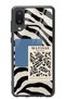 Samsung A-02 Zebra Matısse Design Glossy Phone Case
