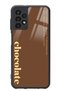Samsung A-13 Choclate Design Glossy Phone Case