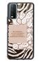 Vivo Y20 Emoji Zebra Design Glossy Phone Case