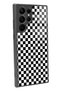 Samsung S22 Ultra Checkered Design Glossy Phone Case - 2