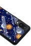 Samsung A-02 Glossy Phone Case with Moon Sun Pajama Design - 3