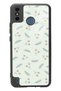 Tecno Spark 6 Go Glossy Phone Case with Green Leaf Design