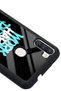 Glossy Phone Case for Samsung M11 Space Motto Design - 3