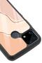 Oppo Realme C25 Glossy Phone Case with Nude Colors Design - 3
