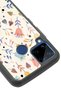 غلاف هاتف لامع بتصميم Bindanli باللون الأبيض لهاتف اوبو Realme C15 - 3
