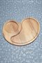 Wooden Beech Snack Bowl - Breakfast and Service - Presentation Plate Kz1011 Kzf1011 - 3