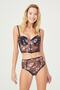Floral Corseted High Waist Bra Set 668