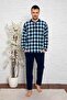 Winter Warm Men's Fleece Pajama Set