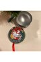 New Year Christmas Metal Pine Tree Ornament Ball Surprise Gift Box Santa Claus Merry Christmas Patterned - 2