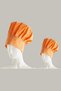 Ays Home Mother Child Father Child Orange Set of 2 Caps and Bonnets