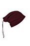 Women Men Fleece Neck Collar Winter Drawstring Beanie Thermal Warm Unisex - 2