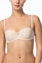 Women's Back Transparent Supportive Evening Dress Wedding Engagement Graduation Bra - Black 3586 - 4