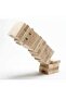 54 Pieces, Jenga, Wooden Balance Game, Large Size Jenga, Natural - 4