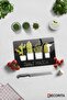 Perfect Match Black Background Glass Cutting Board - 20cm X 30cm - 2