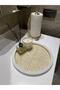 Rattan Hazeran Round Tray White (100% Natural Hazeran) - 3