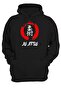 Jujitsu Printed 3 Ipl. Raised, Fleece Inside, Thick (600gr) Hooded Hoodie